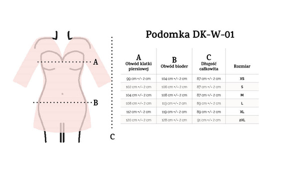 DK-W-01 Halat de damă Dkaren - negru