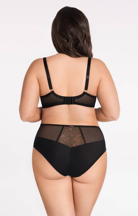 Sutien negru moale Gorsenia K 873 Beverly