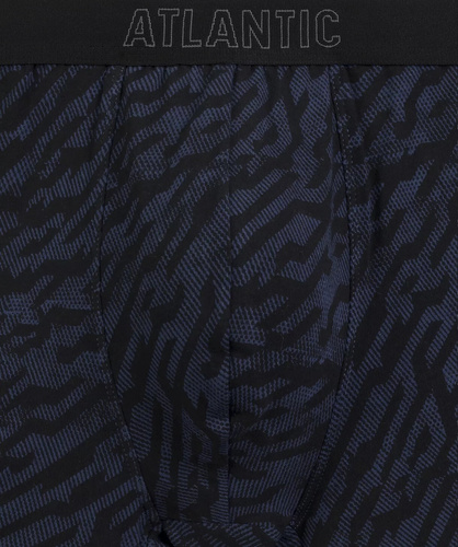 Atlantic 3MH-239 A3 Boxeri bărbați 3-pack Bumbac Gri închis Negru Indigo