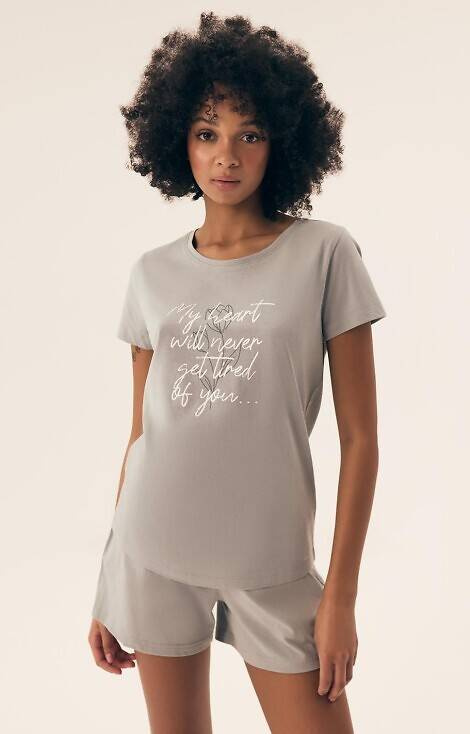 42660 Pijamale Henderson Naturaleza pentru femei - verde pal