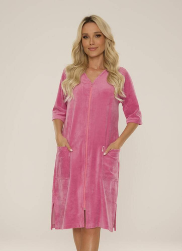 431 Velour Forex halat de îmbrăcăminte pentru femei - heather