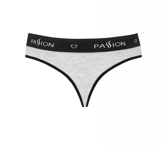 PS008 Stringi damskie Passion szary