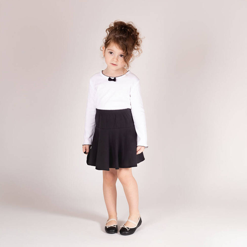 163568 Bluză cu mâneci lungi „Magic of Christmas” Nicol - fundă neagră