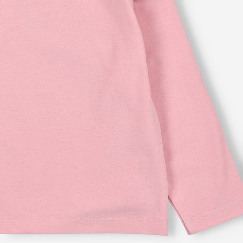 BOB-0003 bluză fetiță cu mâneci lungi By o Baby roz