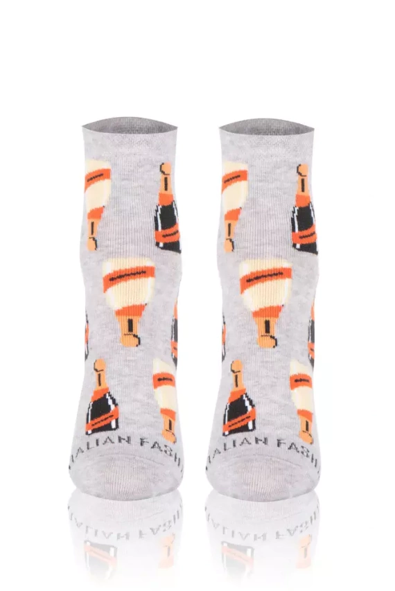 S153Z Prosecco Șosete șosete Italian Fashion - melange deschis