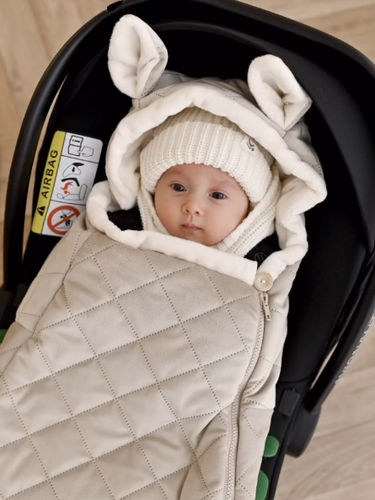 Norvegia Sac de dormit pentru scaunul auto Yosoy - bej