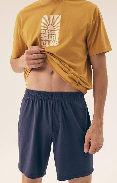 42600 Pijamale pentru bărbați Sun Henderson - galbenă