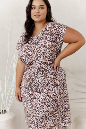 3361 Cămașă Esti Femei Taro - imprimeu leopard