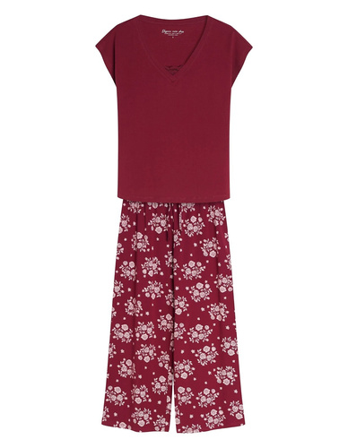 Henderson Greta 45405 Pijamale damă 100% bumbac dantelă pantaloni lungi