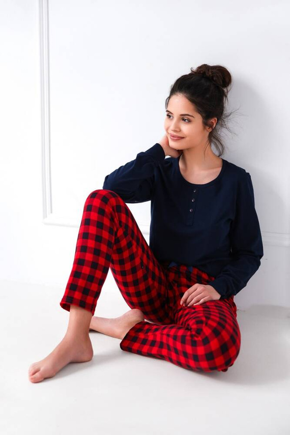 Pijama pentru femei Bonnie Sensis - albastru marin