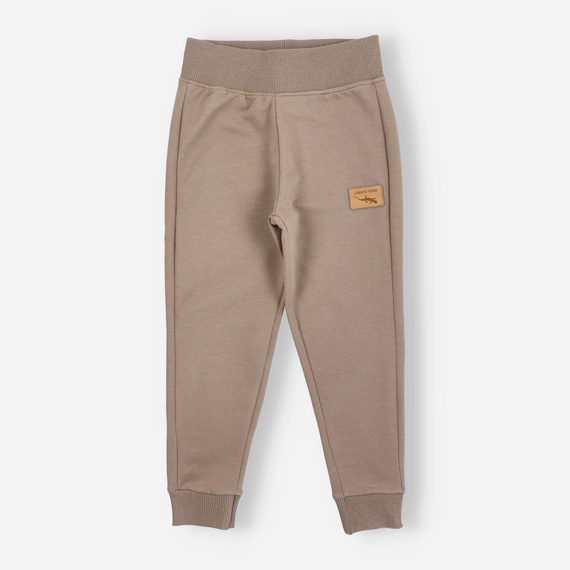 KAR-0040/BRA Pantaloni de trening pentru baieti Lagarto Verde - maro