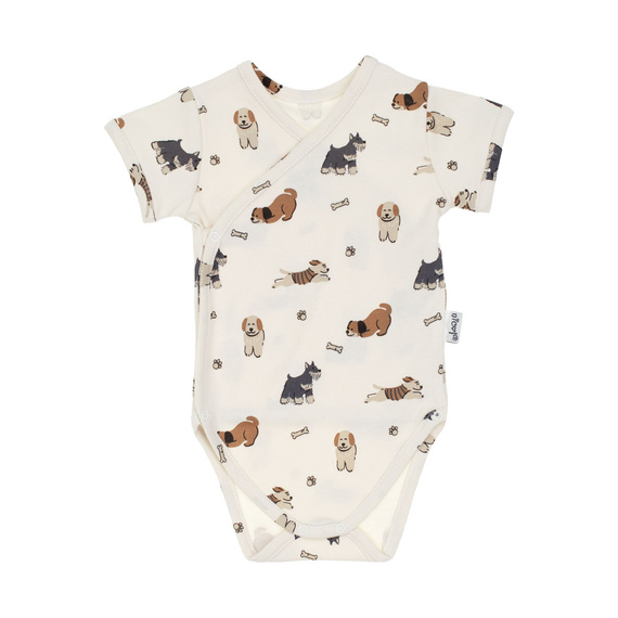 215094 Body Eddy cu mâneci scurte și fermoar Nicol