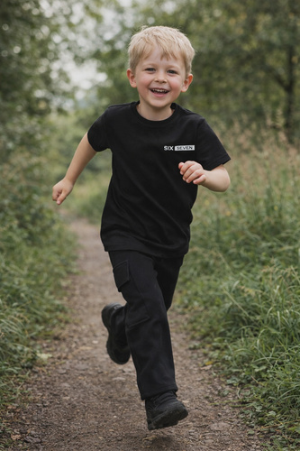 Tricou băieți Six Seven Bambarillo – confort și purtare zilnică black