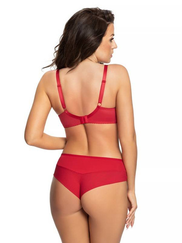 Gorsenia K 616 Memphis Fund de bikini pentru femei roșu