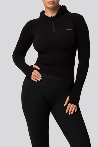 Colanți push-up Spaio PRO talie înaltă modelatori opaci black