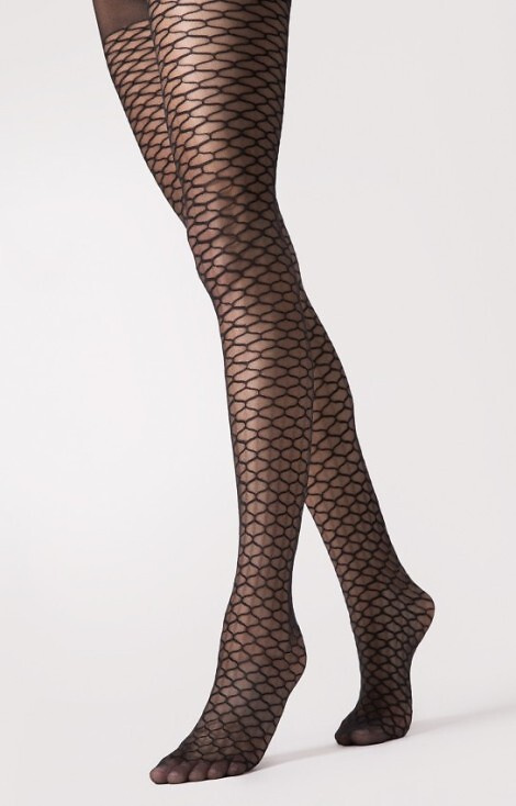 G 6126 Colanti Darla Fiore 20 den nero – model geometric, elegant