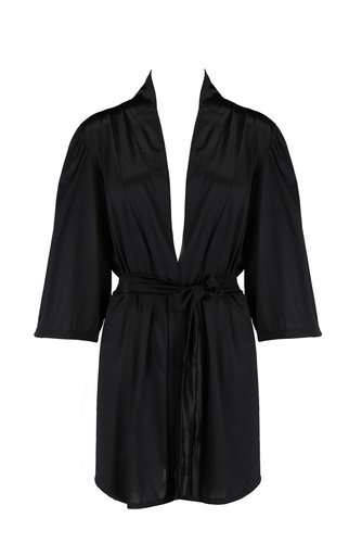 Sybilla Peignoir Szlafrok damski Casmir czarny