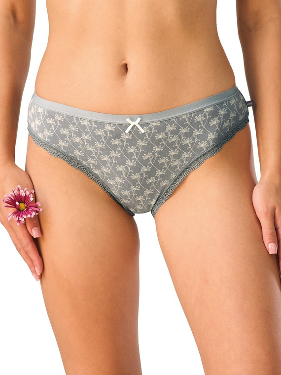 Chiloți Mini Bikini Key LPR 656 B26 A2 2-Pak bumbac cu model