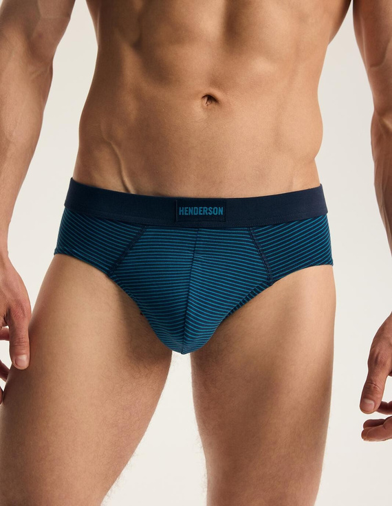 Chiloți bărbați Henderson Brex 45297 2-pack bleumarin 93% bumbac