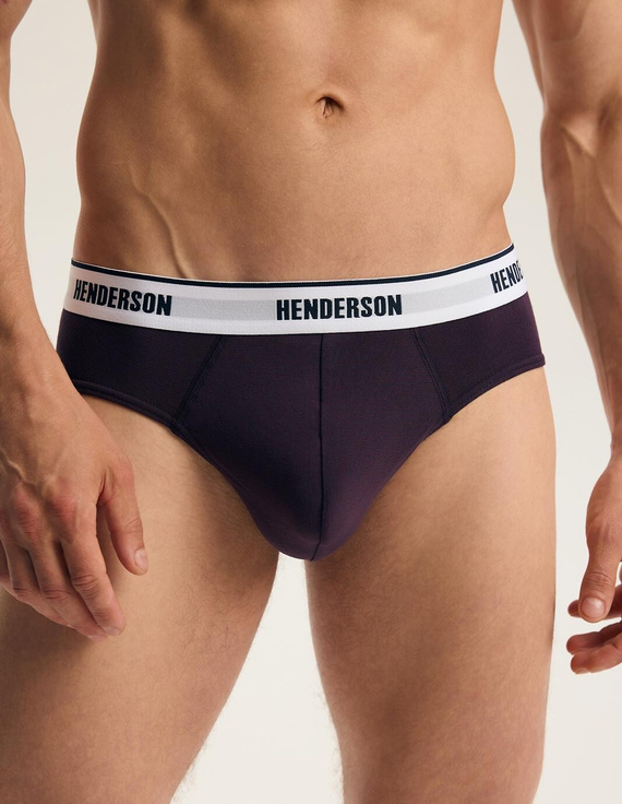 Slipi bărbați Henderson Free 45786 2-pack din bumbac, bleumarin