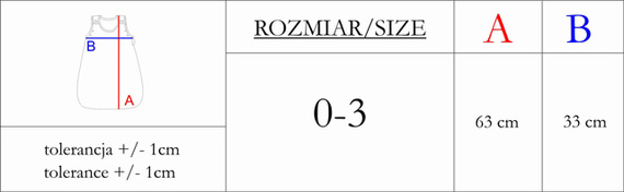 218043 Sac de dormit pentru bebeluș Yogi Bear Nicol – bumbac, 0–3 luni, neizolat