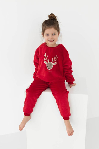 Pijama pentru copii Harriet Kids Sensis - roșu