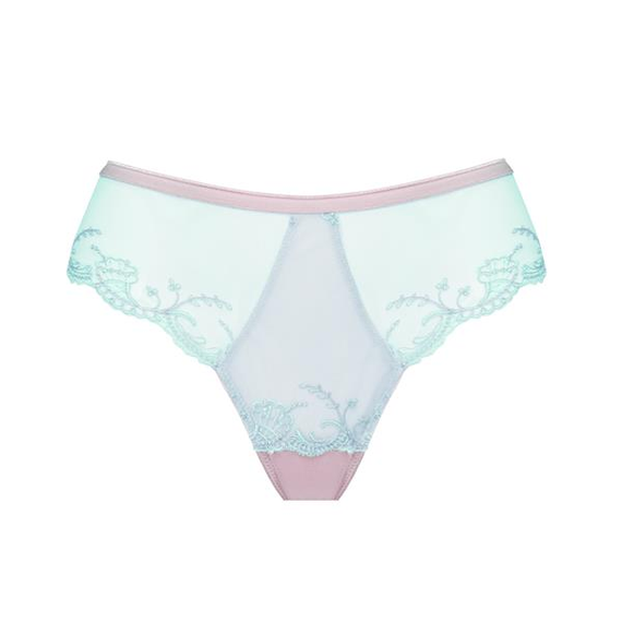 Tanga Francesca Unikat – feminin, dantela, culoare pastel
