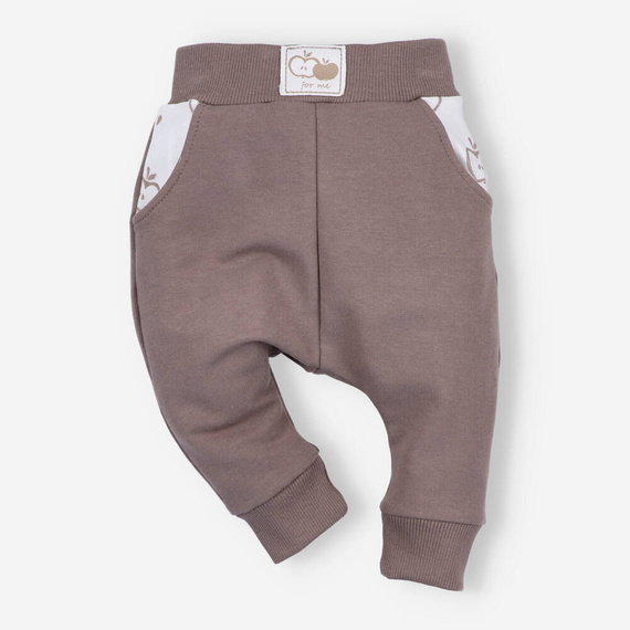 ABN-5304/CZE Pantaloni de trening din bumbac organic Happy Apples Nini