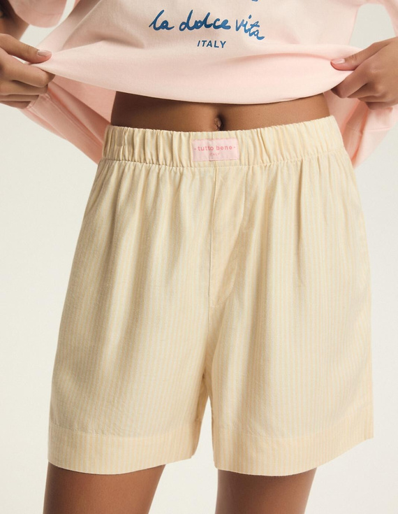 Pijama de vară 44479 Edris bumbac și vâscoză