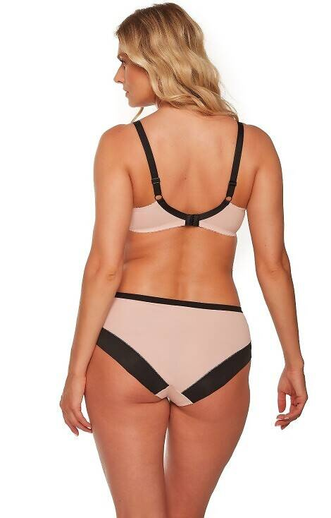 BSO 1240 Leonia Sutien semipadded Gaia negru perlat