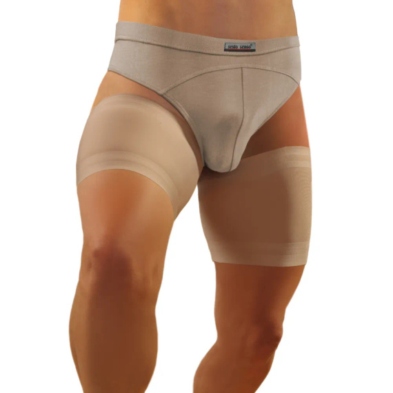 Benzile autoportante pentru coapsa barbati Sesto Senso bej