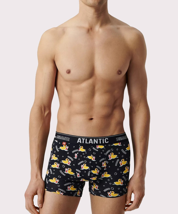 2MHH-007/25 Boxer bărbați Atlantic - bleumarin-roz