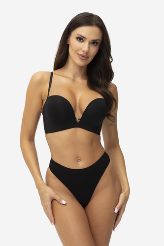 Sutien Joyce Double Push-Up Gatta – semi-corset, decolteu adânc