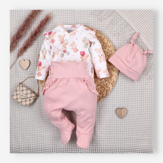 Nini Pantalonași Nou-născut Little Mouse 100% Bumbac Organic – Polonia