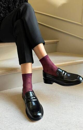 Șosete Livia Vaneziana - vine