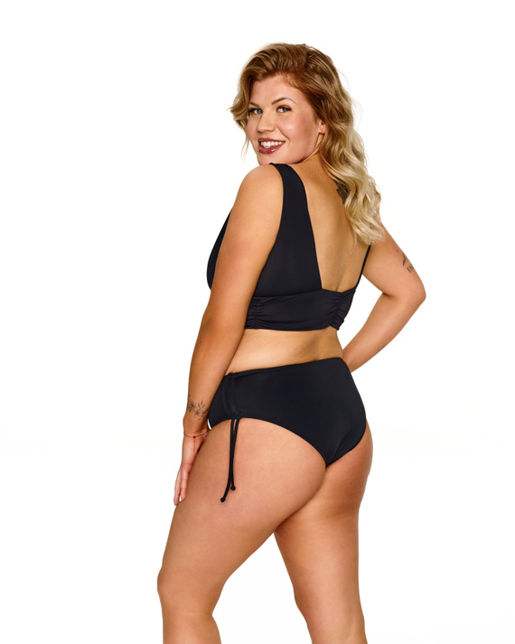 Sutien costum de baie Lupoline Bahama Top Big negru soft