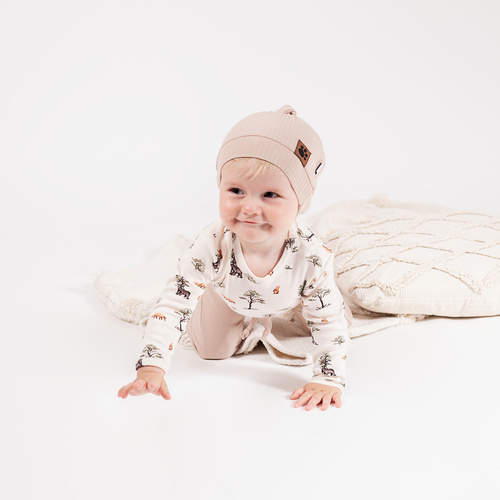 218094 Body Bear Yogi Bear Nicol – bumbac, maneci lungi, model padure