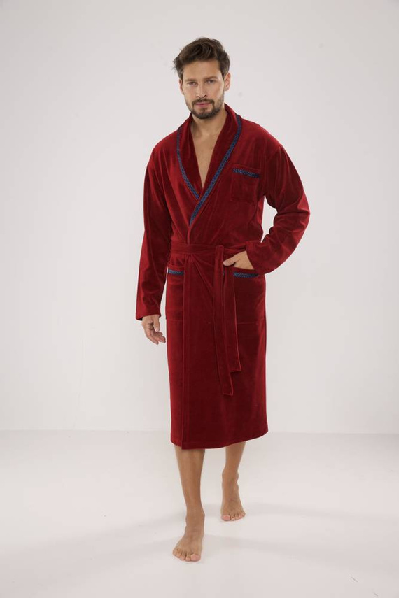 666 Ronaldo halat de bărbați De Lafense - maro