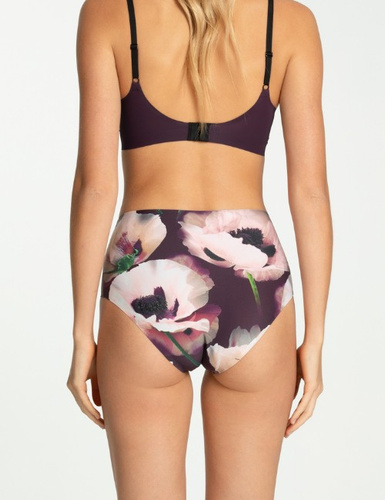 Julimex Velvet Bloom Simple Maxi chiloți de damă – model floral, fără cusături