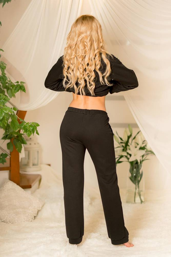Pantaloni de trening Antao Kalimo - negru
