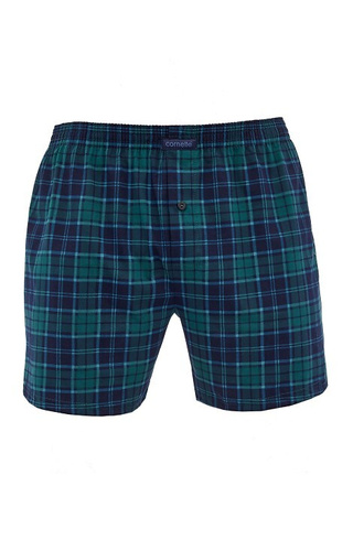 945/10 Boxer bărbați Cornette – pachet de 3 bumbac, gri/bleumarin/verde