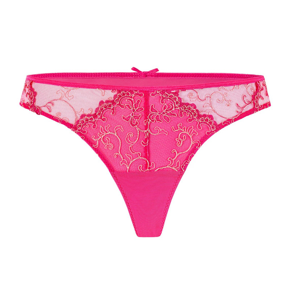 Romance LV-ST20 Tanga dama Le Vernis fuchsia – dantela, senzuala, confortabila