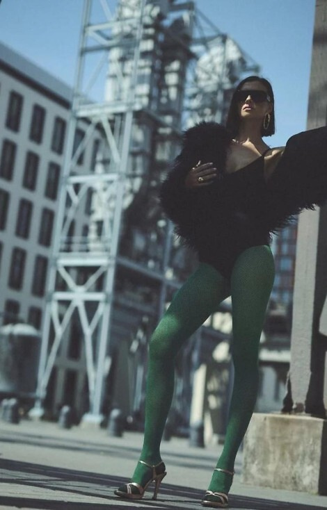 1236 Colanți Galia 80 den Gabriella botigla – model, catifea, tehnologie 3D