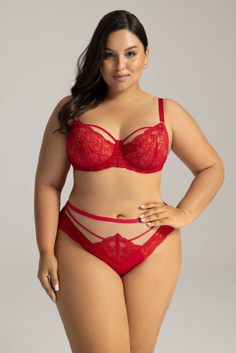 Sutien semi-căptușit Ava 2157, roșu