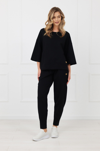 Bluză Kaori Italian Fashion 3/4 mânecă bumbac