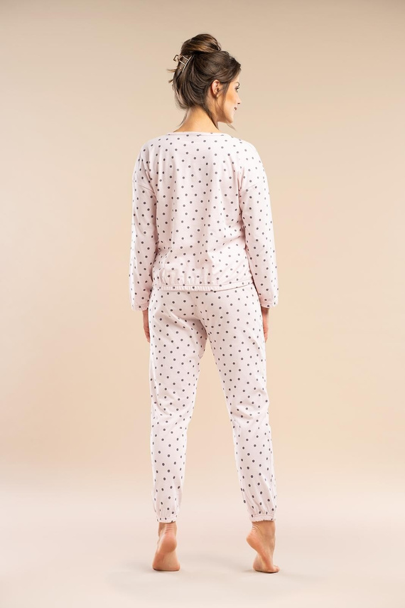 Pijamale pentru femei MK 23 Morning Whispe Belle Reverie, bej - bumbac, confortabile și elegante