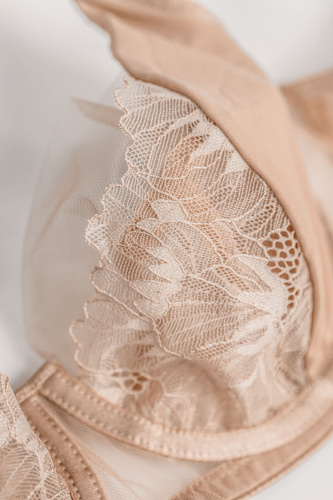 Mediolano Selena Soft 19265 Bej Sutien Soft Dantelat