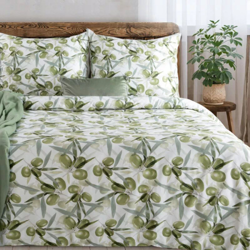 Eurofirany SPRING 84 lenjerie pat 100% bumbac satinat Oeko-Tex
