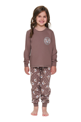 Doctor Nap 7509 Bear Club Pijamale copii bumbac lungi cu buzunare