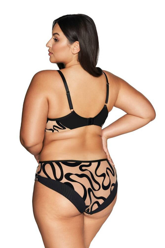 2124 Ava bej sutien semi-umplut semi-soft